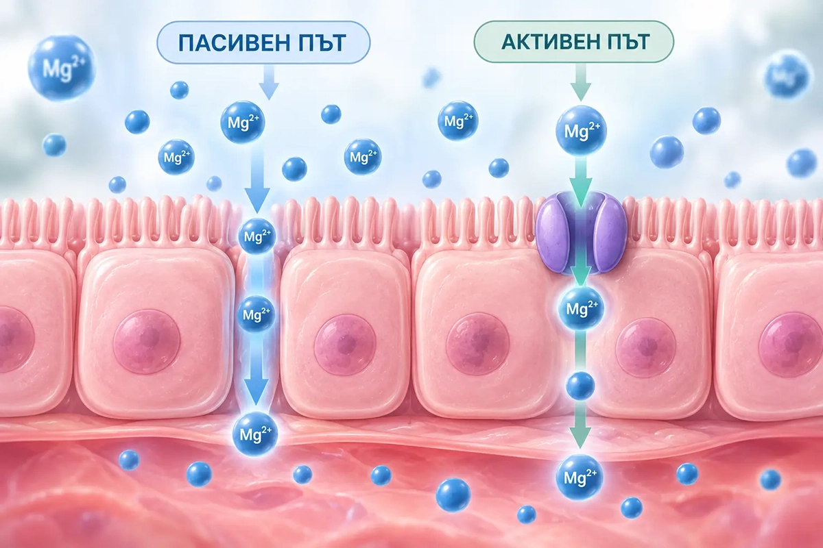 усвояване на магнезий